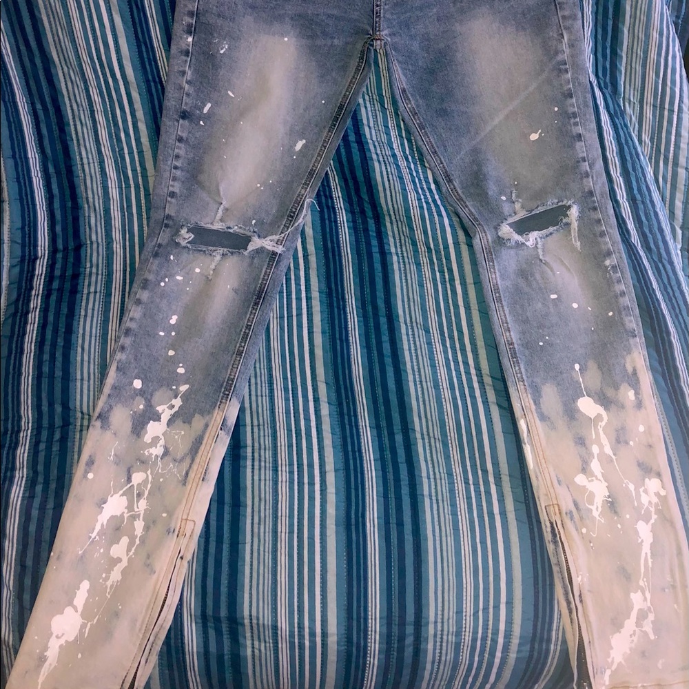 Fashionova Men’s Skinny Jeans - Picture 3 of 6